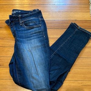 American eagle jeans. Dark denim.